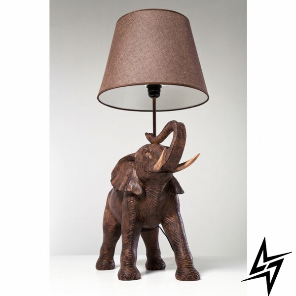 Настольный светильник Animal Elephant Safari 74cм S23-38522 52,3x73,5x33см 32775 фото в живую, фото в дизайне интерьера