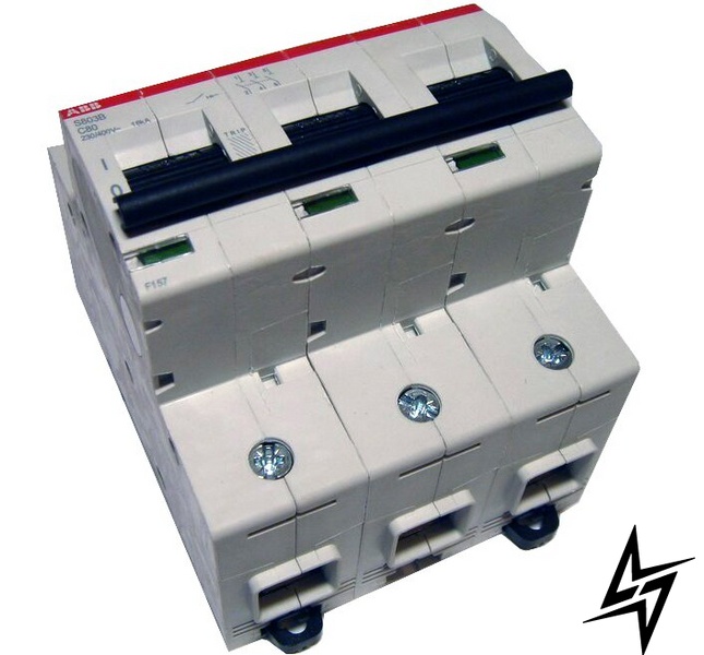 Автоматичний вимикач ABB 2CCS883001R0804 System pro M 3P 80A C 25kA фото