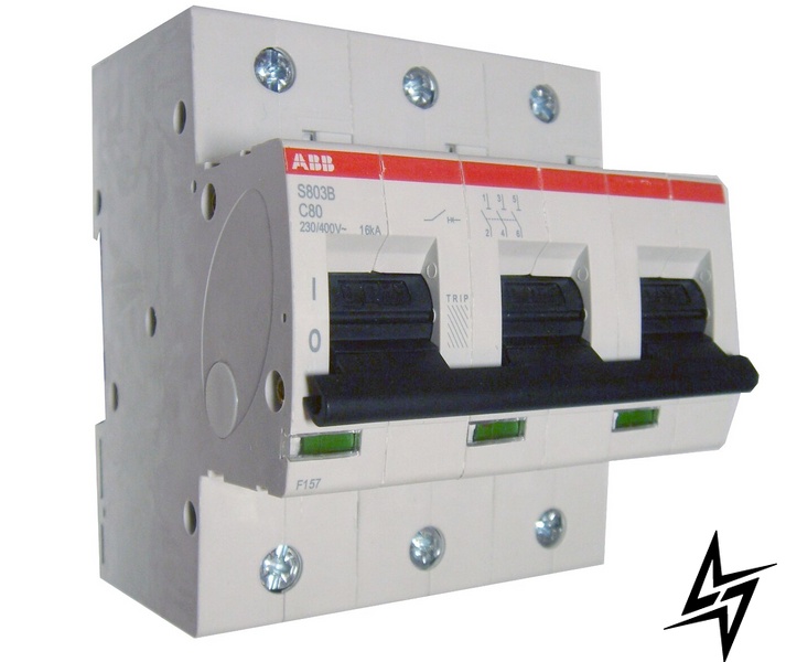 Автоматический выключатель ABB 2CCS883001R0804 System pro M 3P 80A C 25kA фото