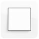 0211410 Рамка з білою підкладкою E3 Білий / Білий 1-постова Gira фото 2/2