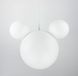 Нежный воздушный светильник LE25576 1xE27 30см Белый SGA 5/300+2 фото в дизайне интерьера, фото в живую 7/10