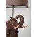 Настольный светильник Animal Elephant Safari 74cм S23-38522 52,3x73,5x33см 32775 фото в дизайне интерьера, фото в живую 4/6