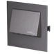 Настінний світильник Ledix Navi з рамкою 11-211-36 врізний Графіт RGB 14V LED LED11121136 фото в дизайні інтер'єру, фото наживо 2/5