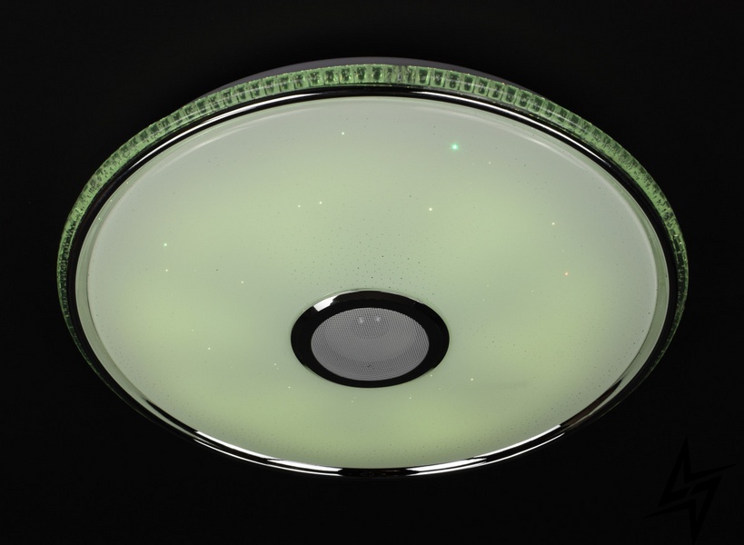Стельовий світильник SMART LED з Bluetooth з пультом L23-37733 Білий M8291-400-rgb-bl фото наживо, фото в дизайні інтер'єру
