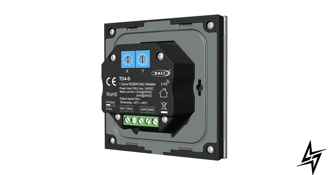 Настенная сенсорная панель DEYA RGB на 1 зону TD3-Sblack TD3-S(black) фото