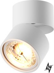 Накладной точечный светильник Zumaline 20001-WH-N Lomo Cl 1 White  фото в живую, фото в дизайне интерьера