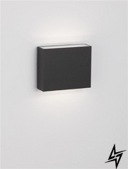 Вуличний настінний світильник Nova luce Dewi 9492640 LED  фото наживо, фото в дизайні екстер'єру