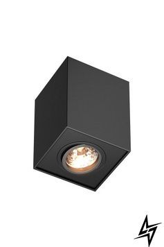 Точечный накладной светильник Zumaline 89200-BK Quadro фото