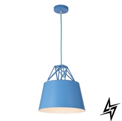 Подвесной светильник Marsel 23-23843 BLUE LVS04689 фото в живую, фото в дизайне интерьера