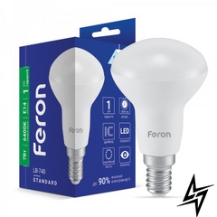 LED лампа Feron 25984 Standart E14 7W 6400K 5x8 см фото