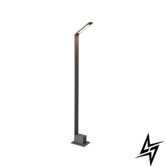 Вуличний освітлювальний стовпчик Azzardo Agape AZ3483 LED  фото наживо, фото в дизайні екстер'єру