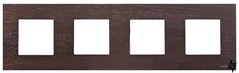 Четырехместная рамка Zenit N2274 WG (венге) 2CLA227400N2101 ABB фото
