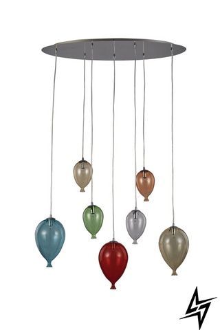 Люстра Ideal Lux Clown 100937 хром 7&times;G9 100937 фото