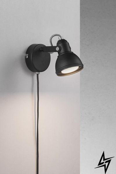 Настінне бра Nordlux Aslak 45721003 чорне GU10 45721003 фото