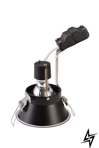 Точечный врезной светильник SLV Horn O 113160 85993 фото в живую, фото в дизайне интерьера