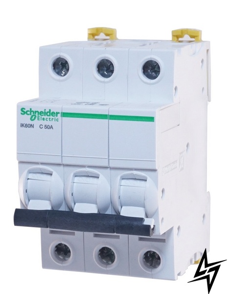 Автоматичний вимикач Schneider Electric A9F74304 Acti9 3P 4A C 6kA фото