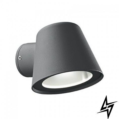 Настінний вуличний світильник Ideal Lux Gas 91525 сірий GU10 IP43 91525 фото
