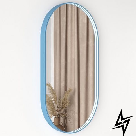 Дзеркало Mirror Blue (RAL 5024) Блакитний LED 4400Lm 4000K 23-40207 фото