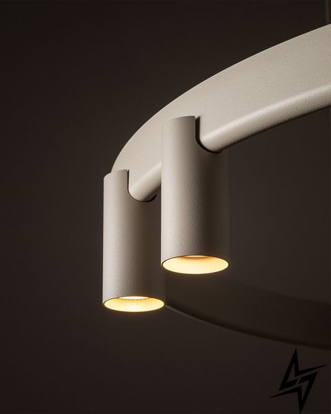 Підвісна люстра Nowodvorski Fourty 12284 7&times;GU10 + LED 3000 К бежева 12284 фото