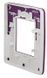 1-постовая рамка Schneider Electric NU280214 Unica Studio Color, фиолетовая, матовая, пластик NU280214 - изображение 5