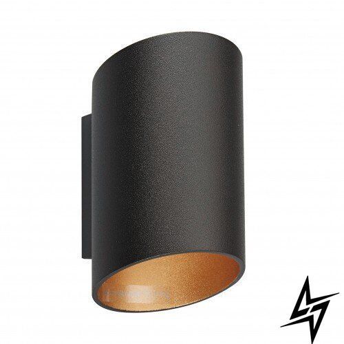 Настенный светильник Zumaline Slice Wl 50603-BK/GD черный G9 50603-BK/GD фото