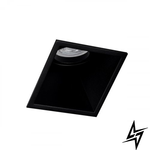 Врезной точечный светильник ZARlight Make Wallwash-GU10 Black 03347B  фото в живую, фото в дизайне интерьера