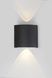 Настінний вуличний світильник Laguna Lighting 41561-02 чорний 2&times;1 Вт 4000 K IP54 41561-02 - зображення 1