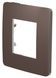1-постова рамка Schneider Electric NU280217 Unica Studio Color, коричнева, матова, пластик NU280217 - зображення 3