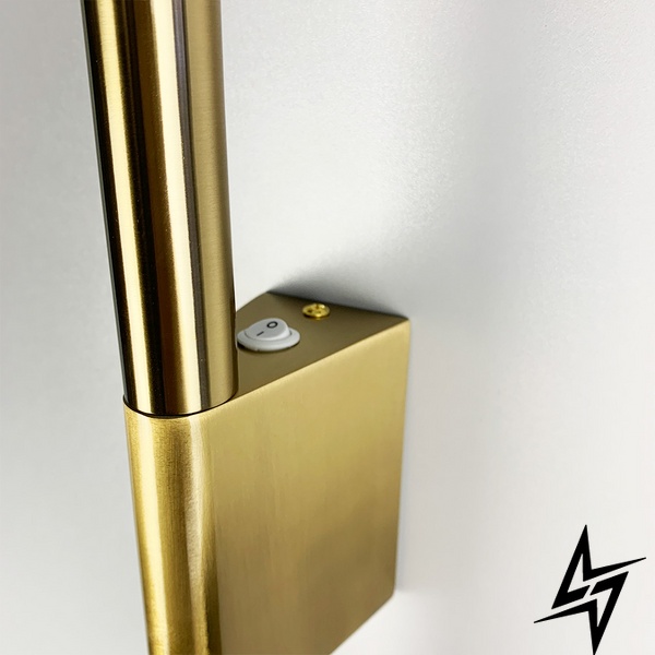 Бра Mantra Torch в золотом цвете LE37934 LED 4000K 5x43см Золото WS 1G AB фото в живую, фото в дизайне интерьера