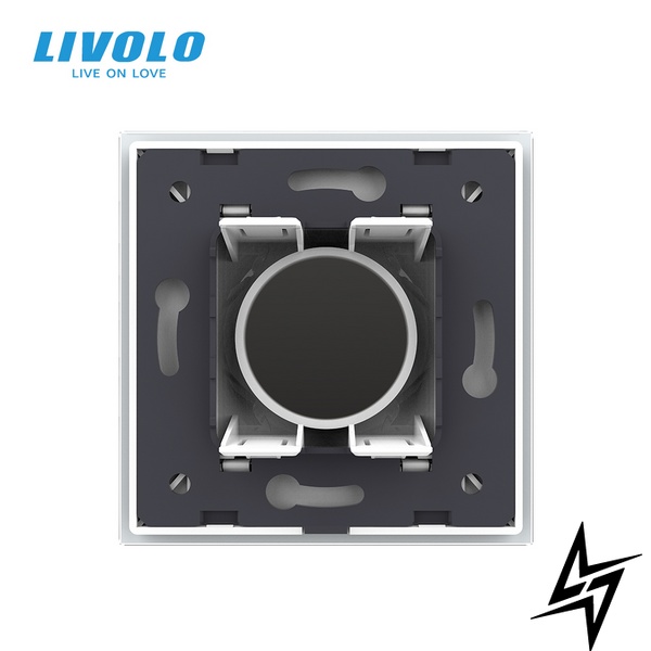 Годинник механічний Livolo білий скло (VL-C7FCCL-2WP) фото