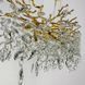 Люстра DIAMINA з кришталевим камінням у корпусі 150 см, видовжена золота 26-0678 - зображення 5