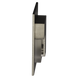 Настінний світильник Ledix Tico з рамкою 05-111-21 накладний Сталь 5900K 14V LED LED10511121 фото в дизайні інтер'єру, фото наживо 4/5
