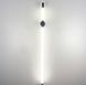 Линейный настенный светильник Pipeline 2 LE26077 LED 8W 4000K 5x100x9см Черный YG 919 BK фото в дизайне интерьера, фото в живую 9/9