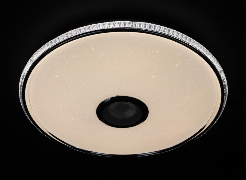 Стельовий світильник SMART LED з Bluetooth з пультом L23-37734 Білий M8291-500-rgb-bl фото наживо, фото в дизайні інтер'єру