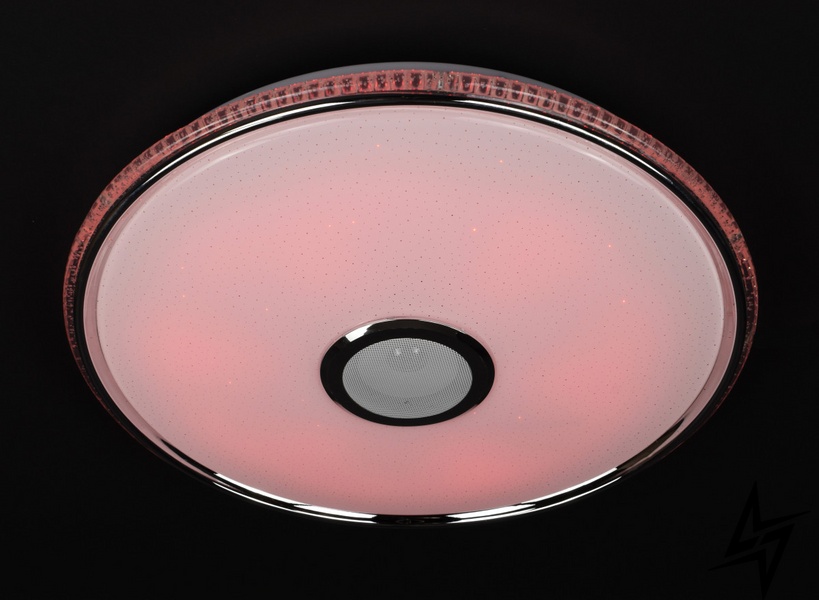 Потолочный светильник SMART LED с Bluetooth с пультом L23-37734 Белый M8291-500-rgb-bl фото в живую, фото в дизайне интерьера
