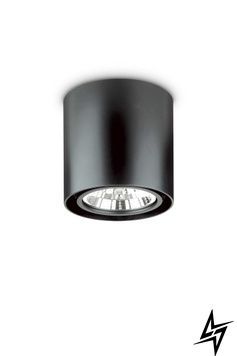 Точечный накладной светильник Ideal Lux 243450 Mood Pl1 D15 Round Nero фото