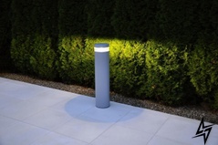 Уличный светильник Norlys STAVANGER 5008AL ЛЕД  фото в живую, фото в дизайне экстерьера