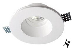 Гипсовый светильник точечный Viokef Ceramic 4071500  фото в живую, фото в дизайне интерьера