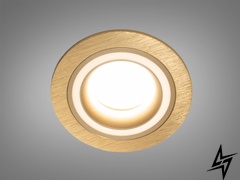 Точковий світильник Аlumo D23-31471 Золото QXL-1730-R-GD фото наживо, фото в дизайні інтер'єру