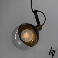 Подвесной светильник NATAN LE29913 1xG9 26см Черный/Латунь Zl 1341 фото в живую, фото в дизайне интерьера