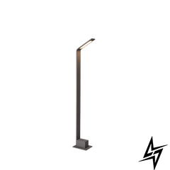 Вуличний освітлювальний стовпчик Azzardo Agape AZ3482 LED  фото наживо, фото в дизайні екстер'єру