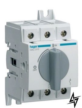 Рубильник HAC310 3P 100А Hager фото