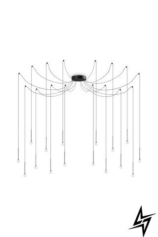 Люстра підвісна Ideal Lux 284002 Lucciola Sp16 Nero фото