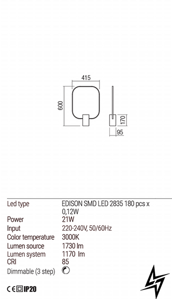 Настільна лампа Redo 01-1227 DOM Black + Dimmable LED  фото наживо, фото в дизайні інтер'єру