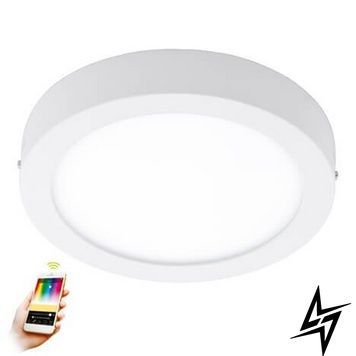 Точковий накладний світильник з пультом дк Eglo Fueva C 96669 LED фото
