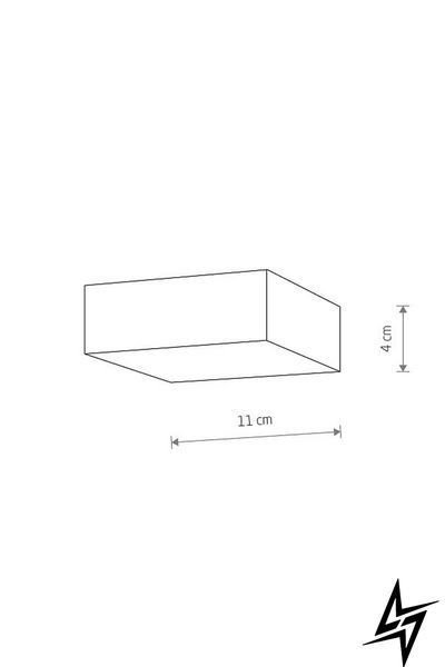 Потолочный светильник Nowodvorski Lid Square 10428 белый 15 Вт 4000 K 10428 фото