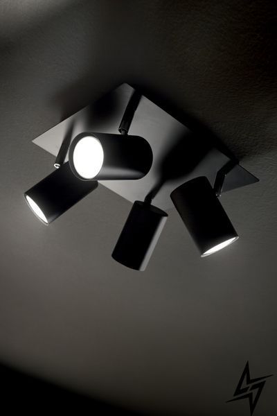 Спот Ideal Lux Spot 156781 черный 4&times;GU10 156781 фото