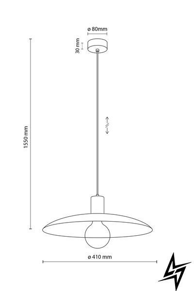 Підвісний світильник TK Lighting Astra 10713 зелений E27 10713 фото