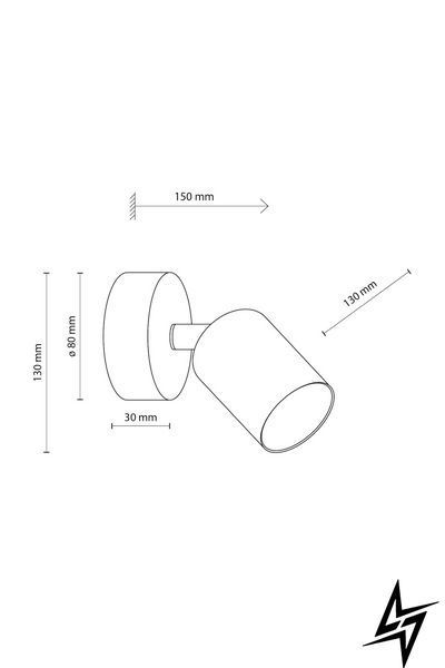 Настенное бра TK Lighting Livia 10222 бежевое GU10 10222 фото
