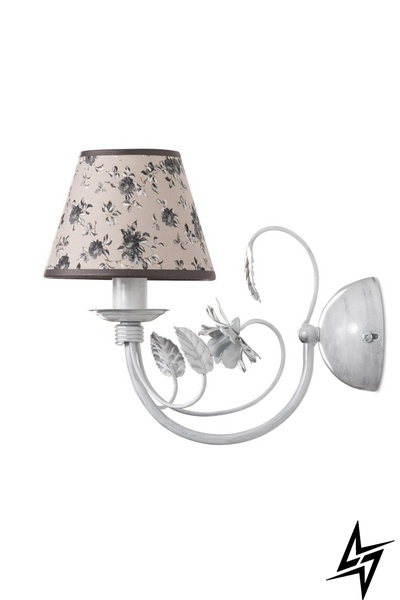 Бра декоративное NB Lighting Камелия 17422-cl218-aba60ne14-ct6820 28655 фото в живую, фото в дизайне интерьера